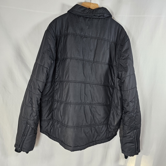 Spiewak NYC Primaloft Insulated Jacket Black Logo Lining Men’s Medium Winter Coa - Picture 2 of 14